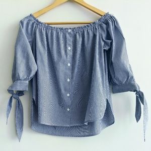 Off the shoulder top